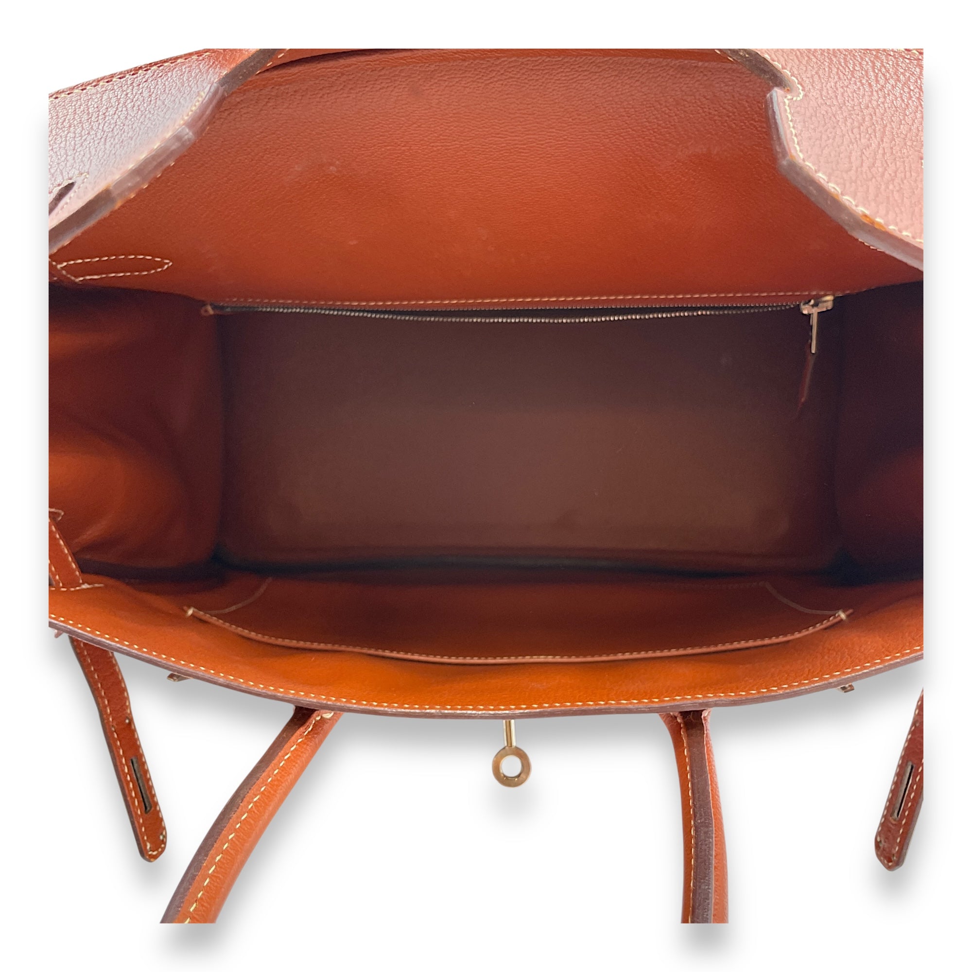 Birkin 35 Brique in Chevre Coromandel, Palladium hardware