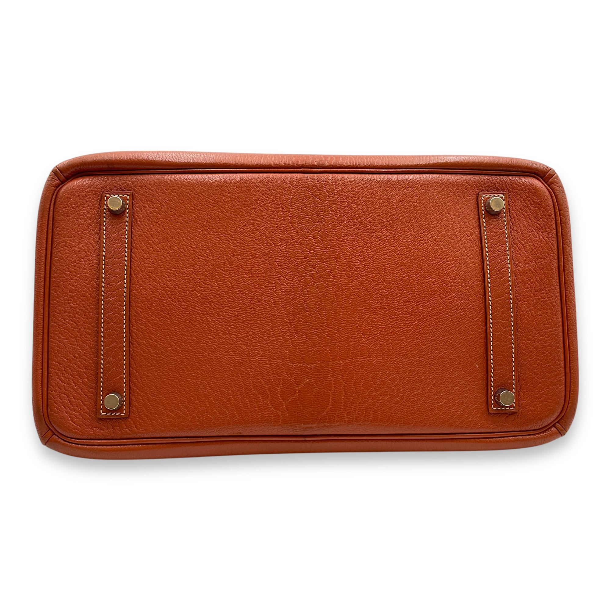 Birkin 35 Brique in Chevre Coromandel, Palladium hardware