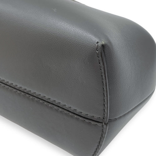 First Grey Shoulder Bag in Python Embossed Calfskin Silver hardware CL2506-13097 8