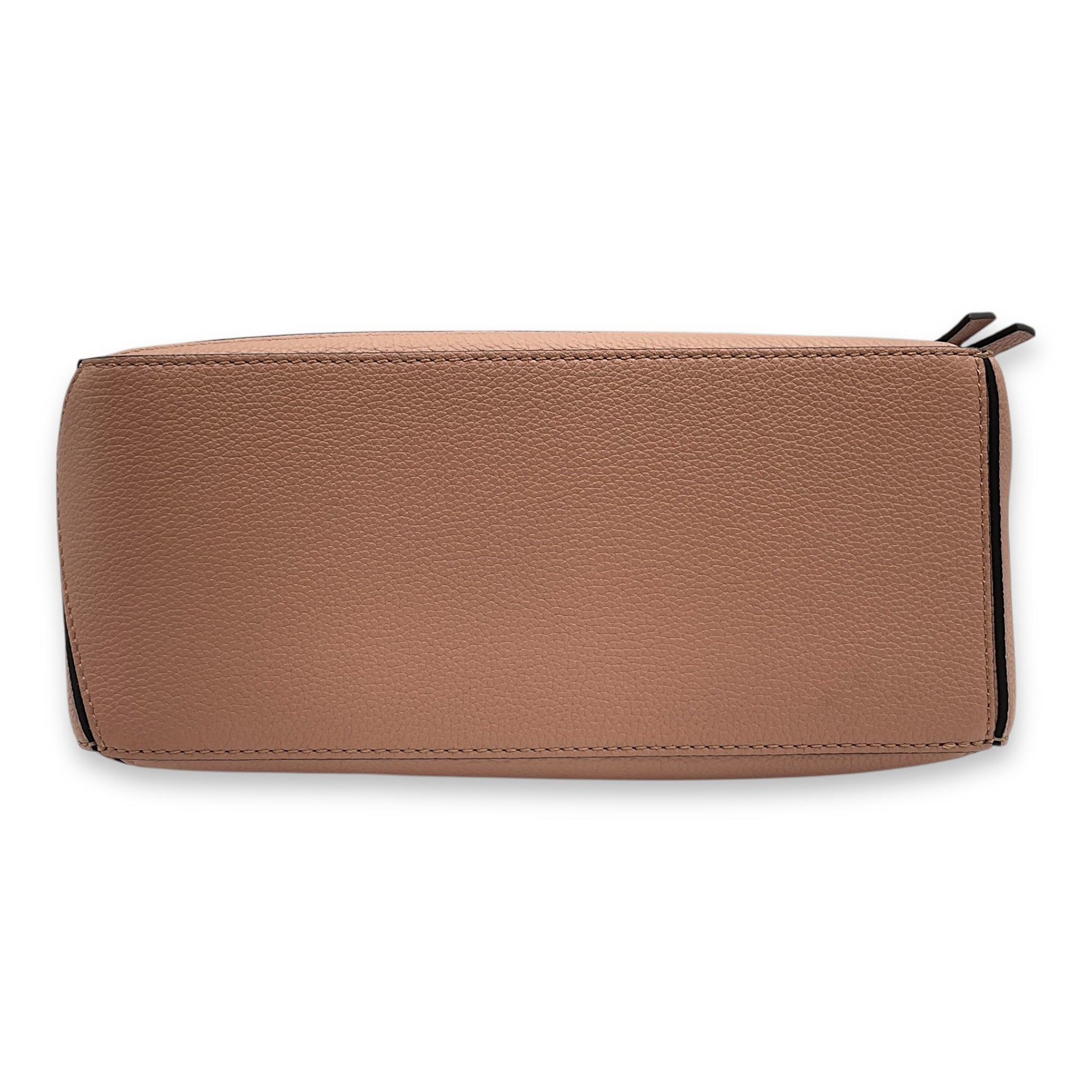 Puzzle Medium Mauve Crossbody Bag in Calfskin, Gold hardware