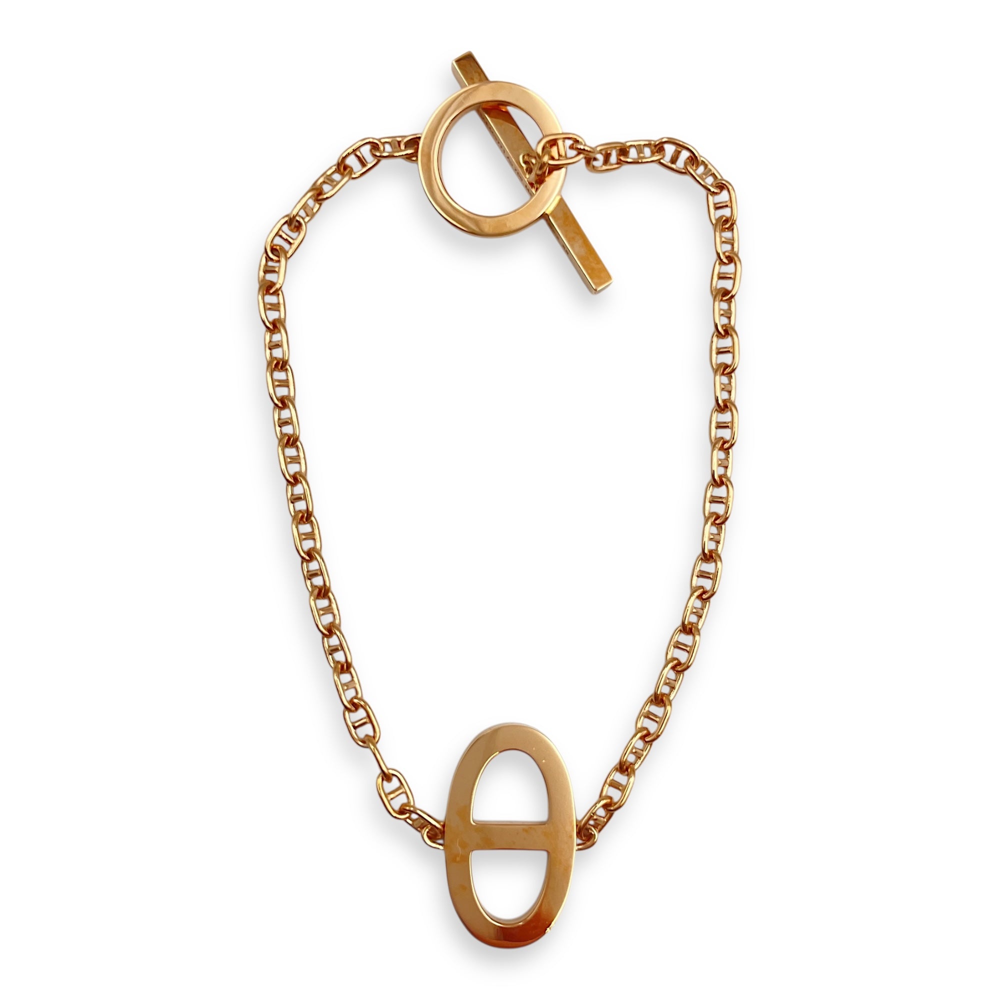 Chaine d'ancre Contour XS Bracelet in Rose Gold Hardware