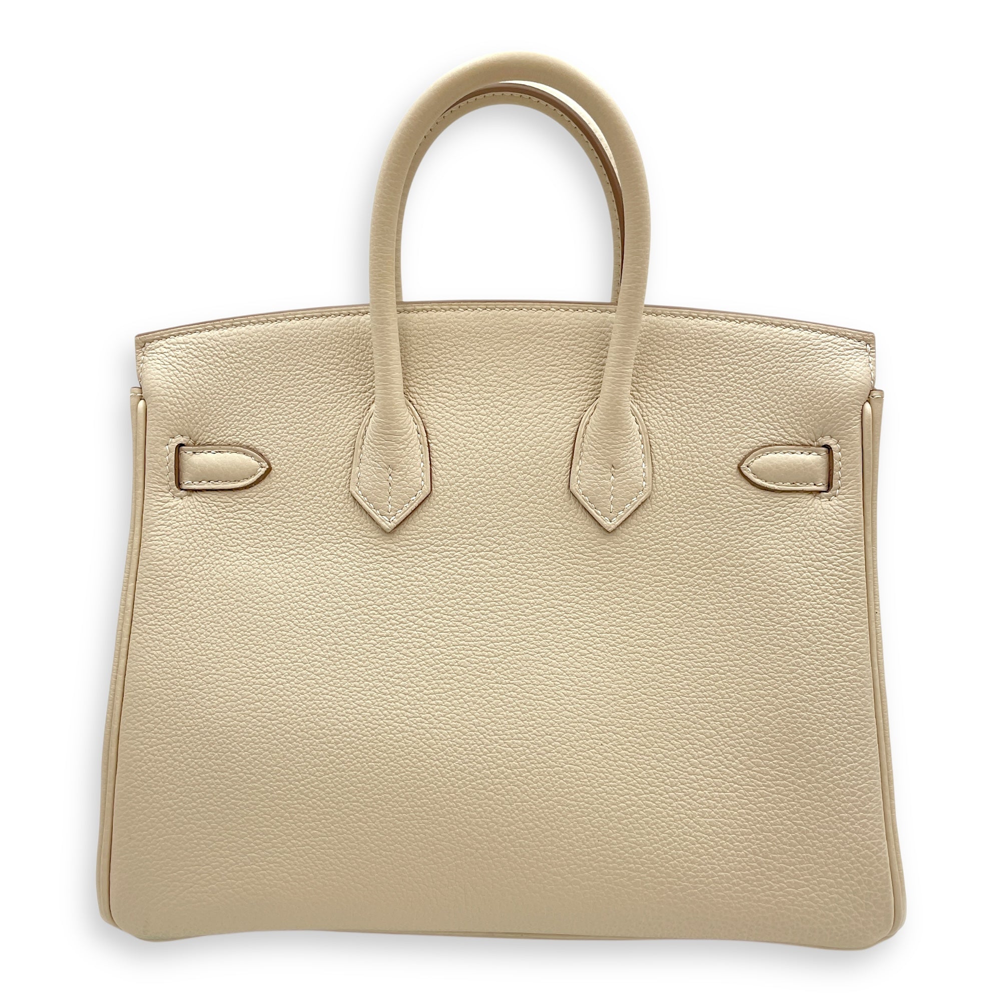Birkin 25 Craie in Togo, Rose Gold hardware