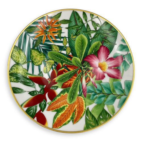 Passifolia Dessert Plate Gold hardware