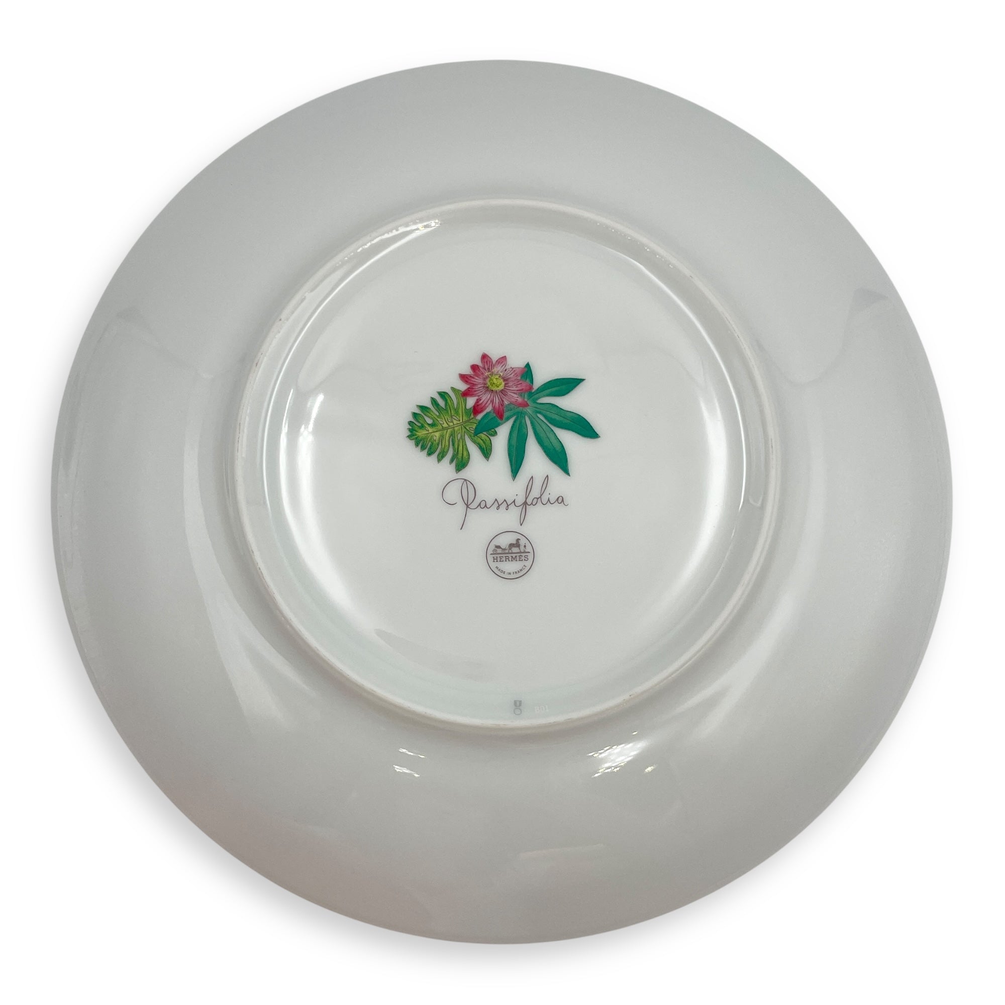 Passifolia Dessert Plate Gold hardware