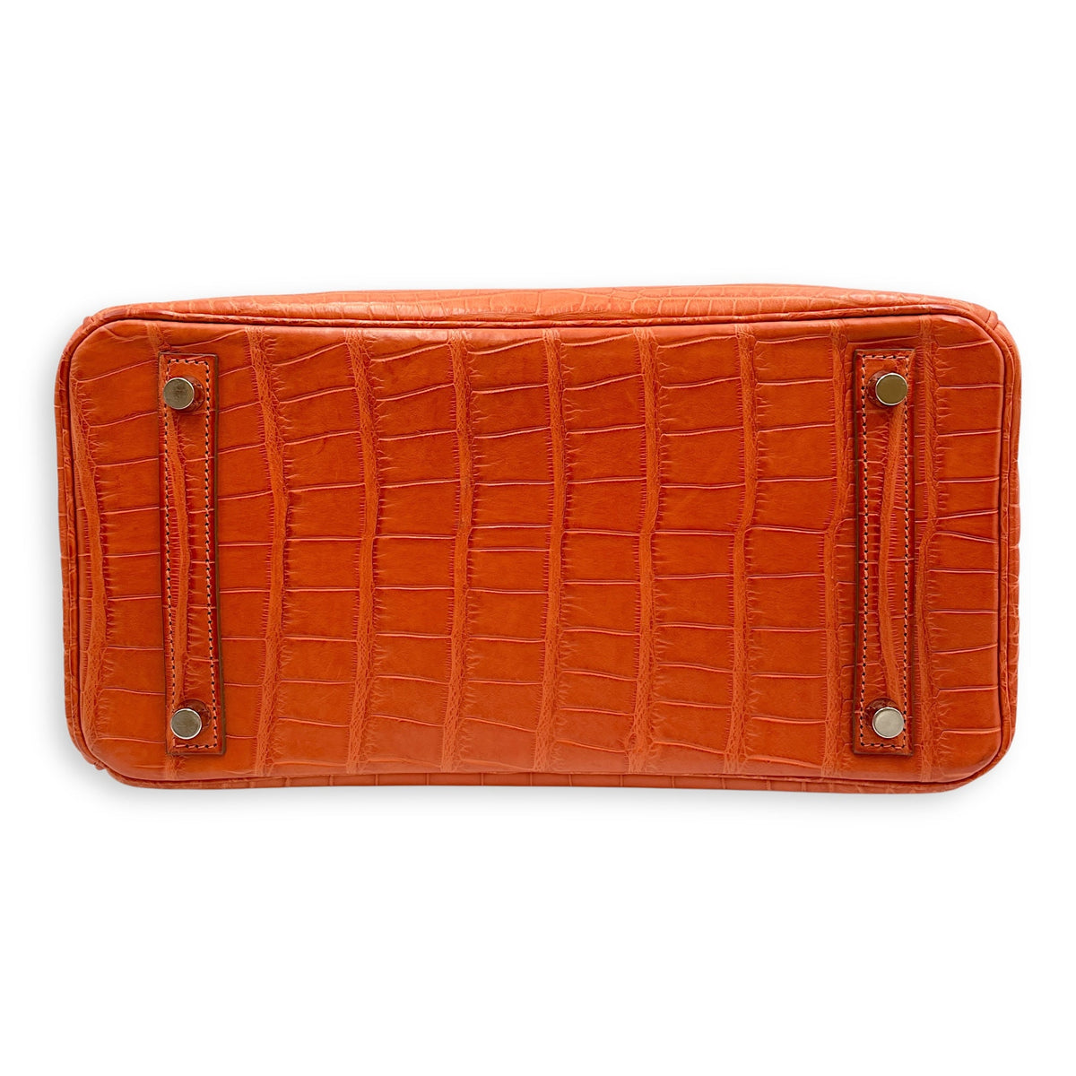 Birkin 30 Sanguine in Matte Alligator Palladium hardware