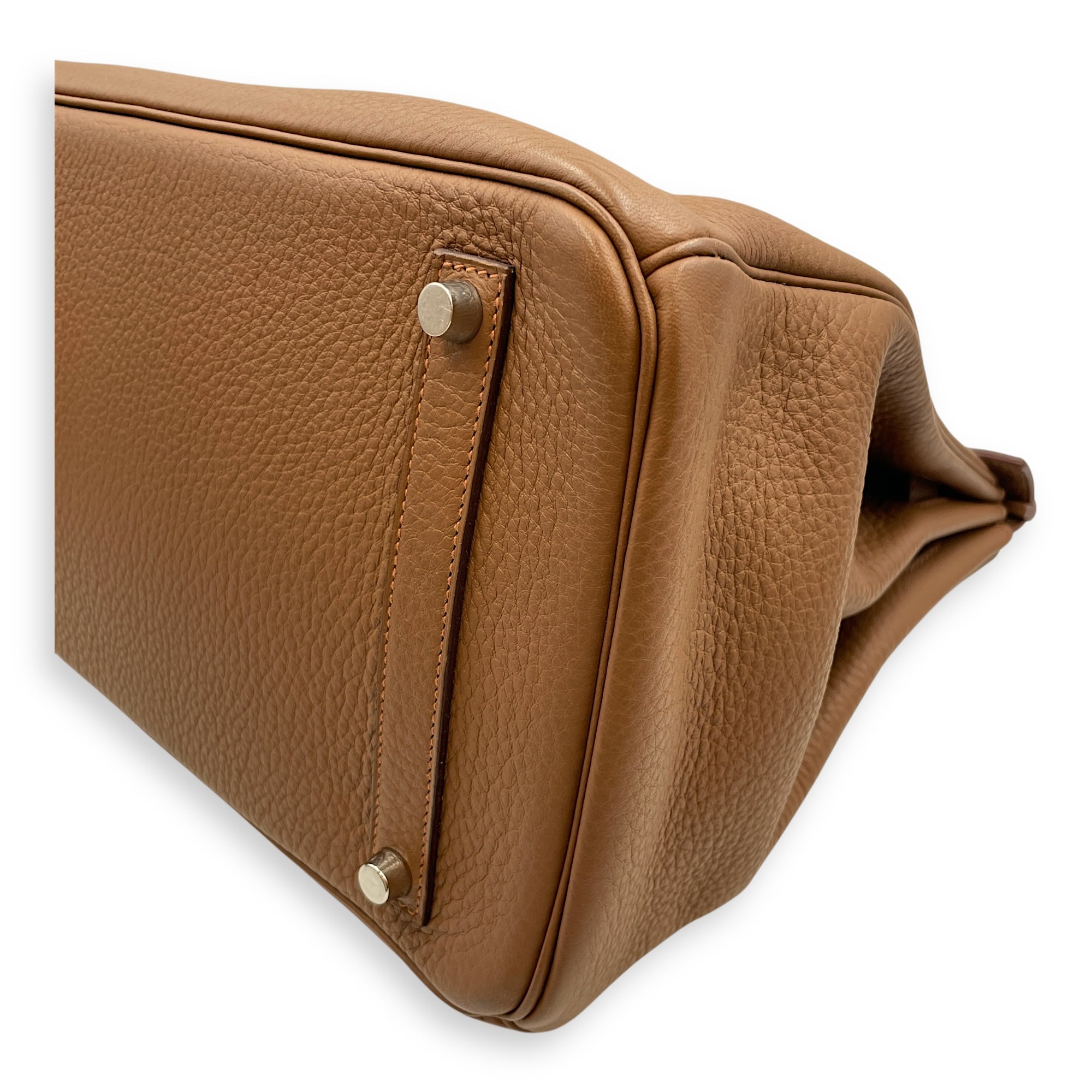 Birkin 35 Marron d'Inde in Clemence, Palladium hardware