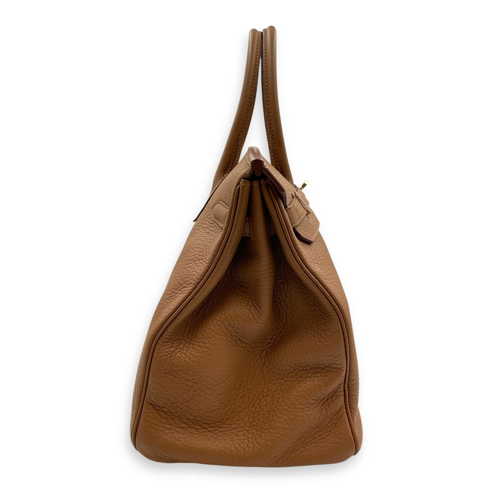 Birkin 35 Marron d'Inde in Clemence, Palladium hardware