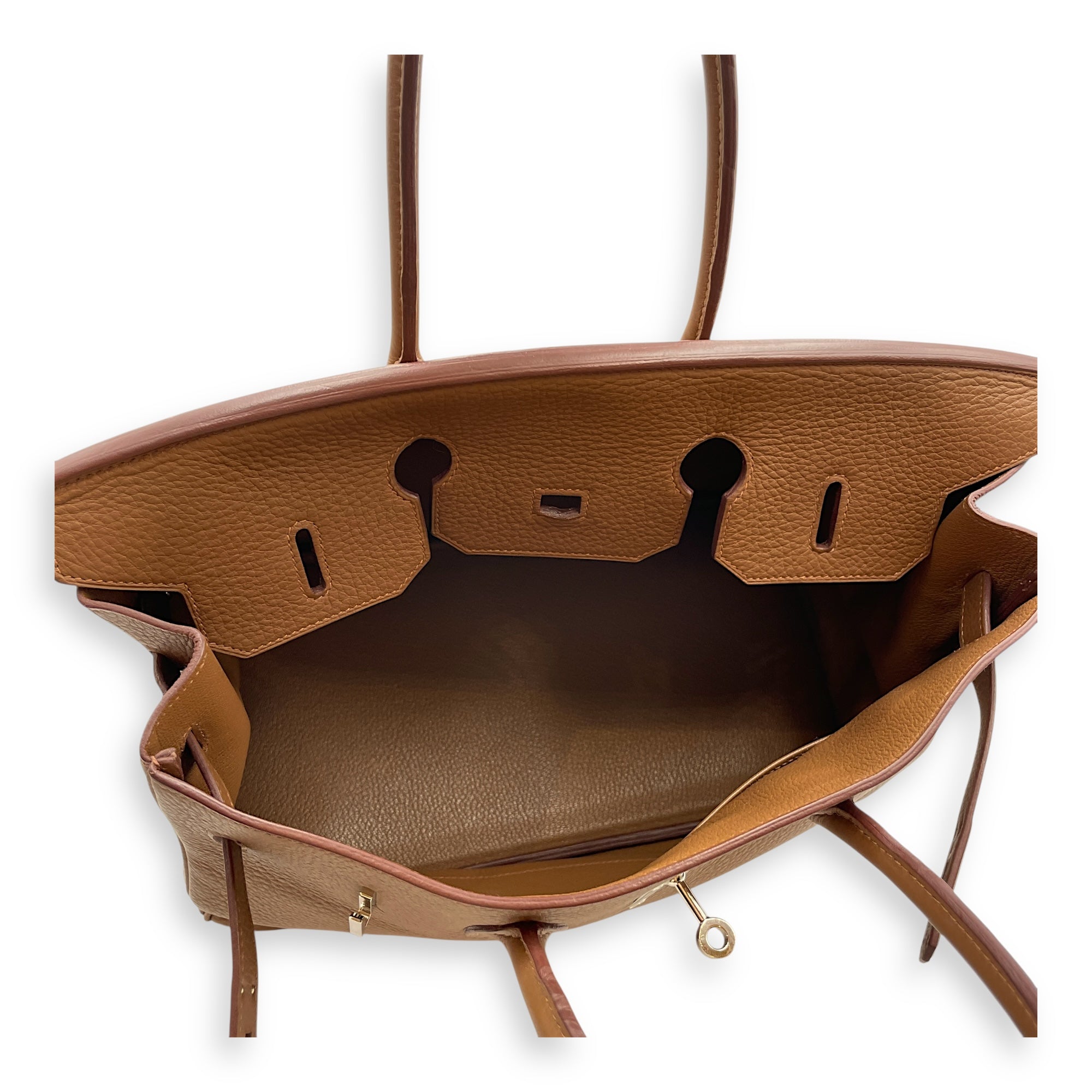 Birkin 35 Marron d'Inde in Clemence, Palladium hardware
