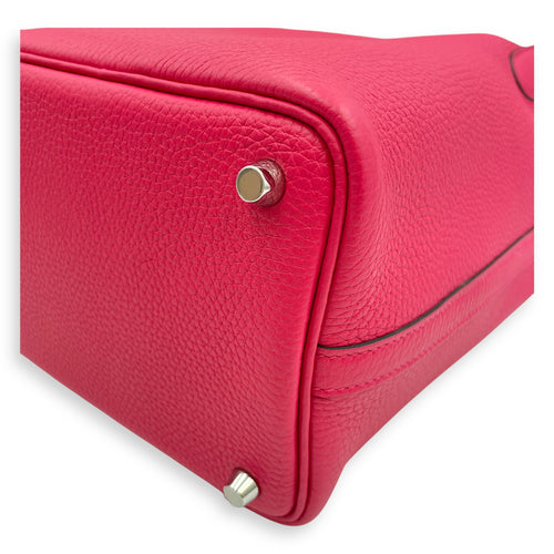 Picotin 18 Rose Mexico/Rouge De Coeur in Clemence/Swift, Palladium hardware