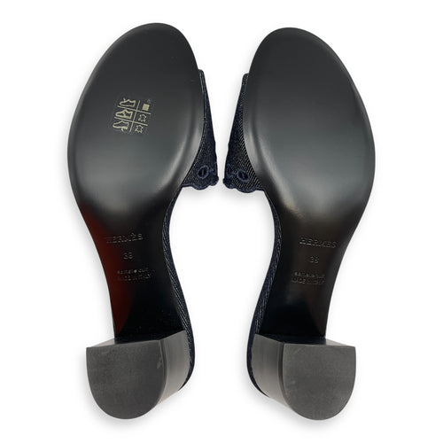 Gwladys 45 38 Denim Sandals in Toile