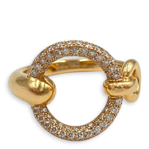Filet d'Or, Large Model 51 Ring in Rose Gold Hardware