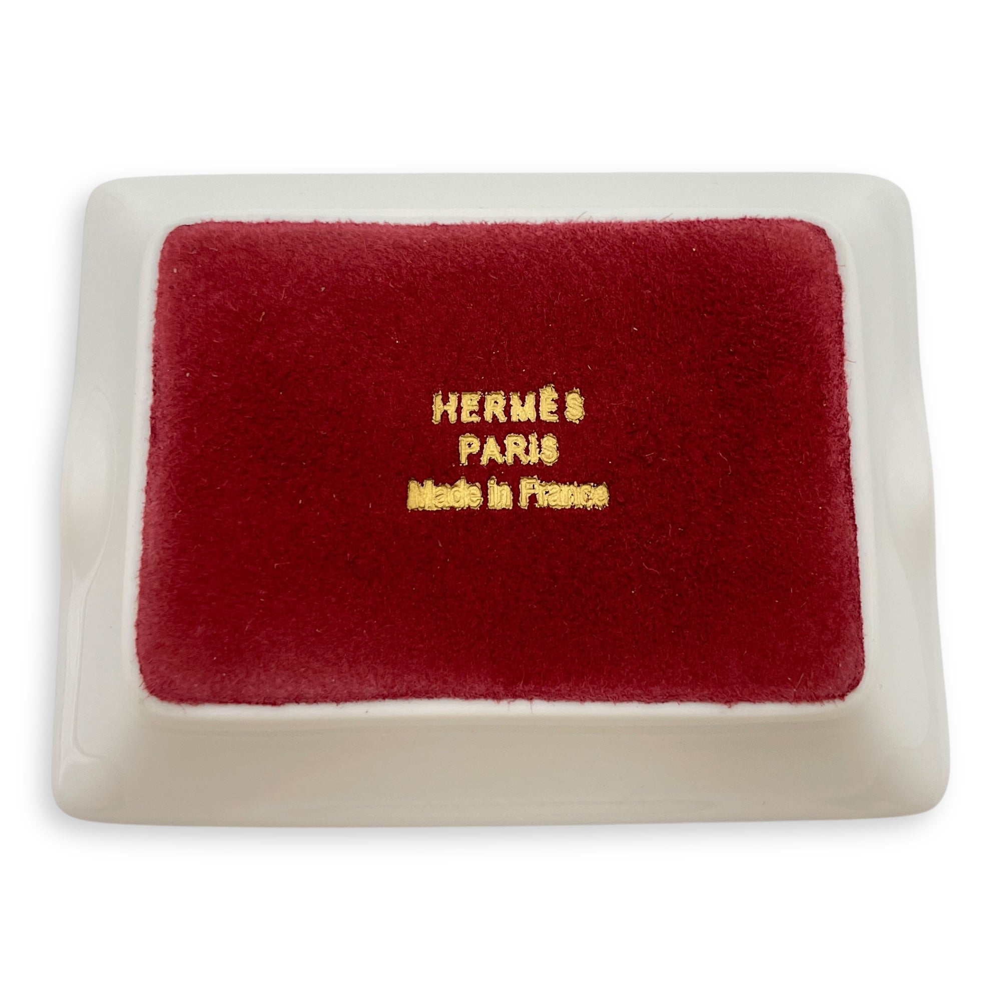 Rocabar A Cheval Set of 2 Mini Ashtray Rouge/Vert Ashtray