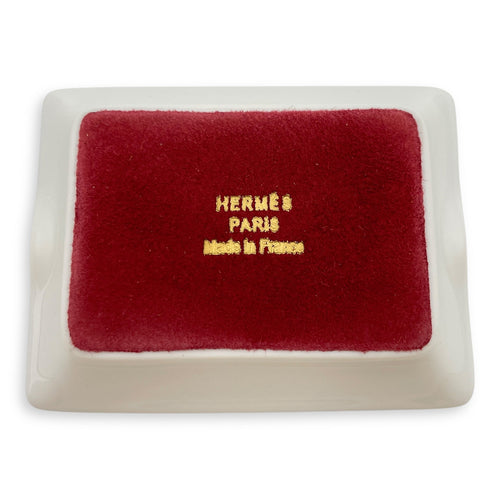 Rocabar A Cheval Set of 2 Mini Ashtray Rouge/Vert Ashtray