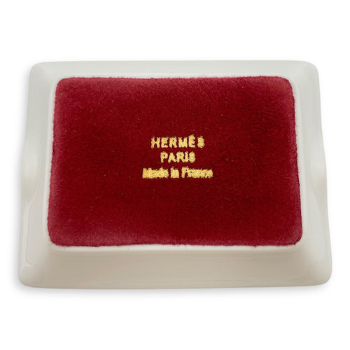 Rocobar A Cheval Mini Rouge/Vert Ashtray (Set of 2)