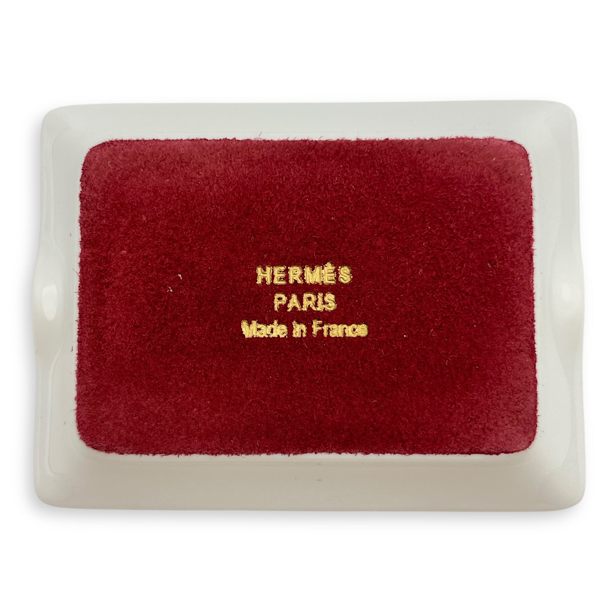 Rocabar A Cheval Set of 2 Mini Ashtray Rouge/Vert Ashtray