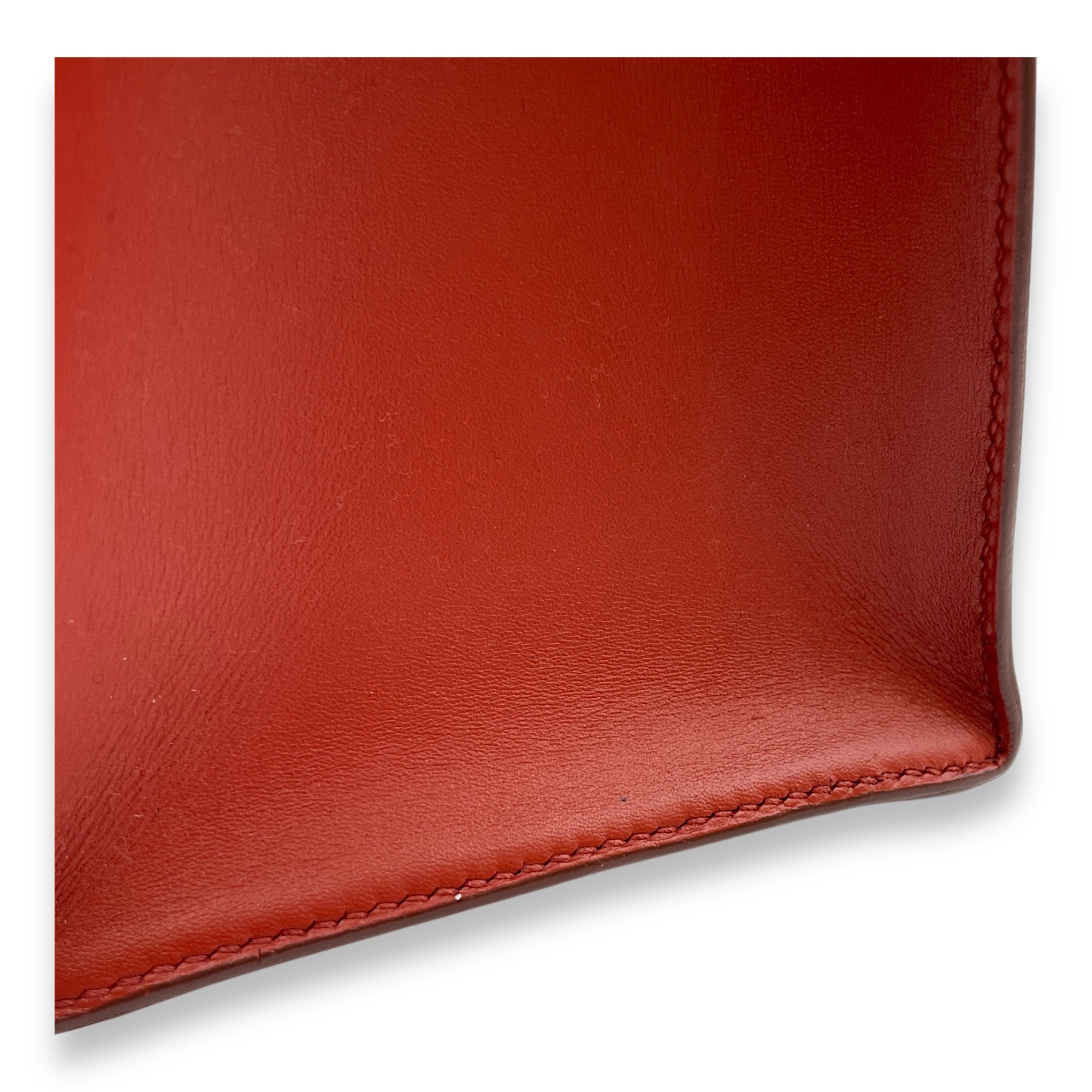 Sellier Kelly 28 Red in Box, Gold hardware