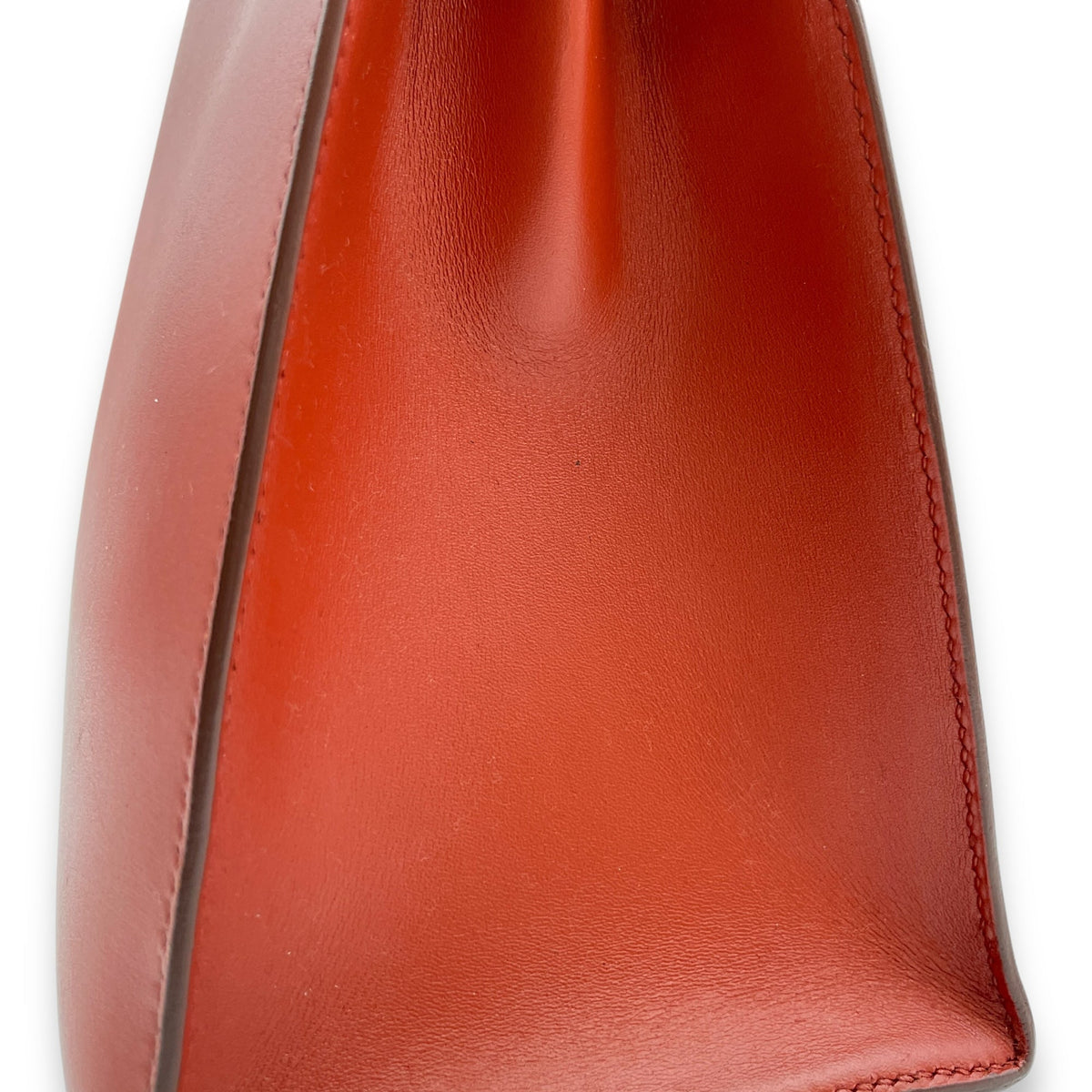 Sellier Kelly 28 Red in Box Gold hardware