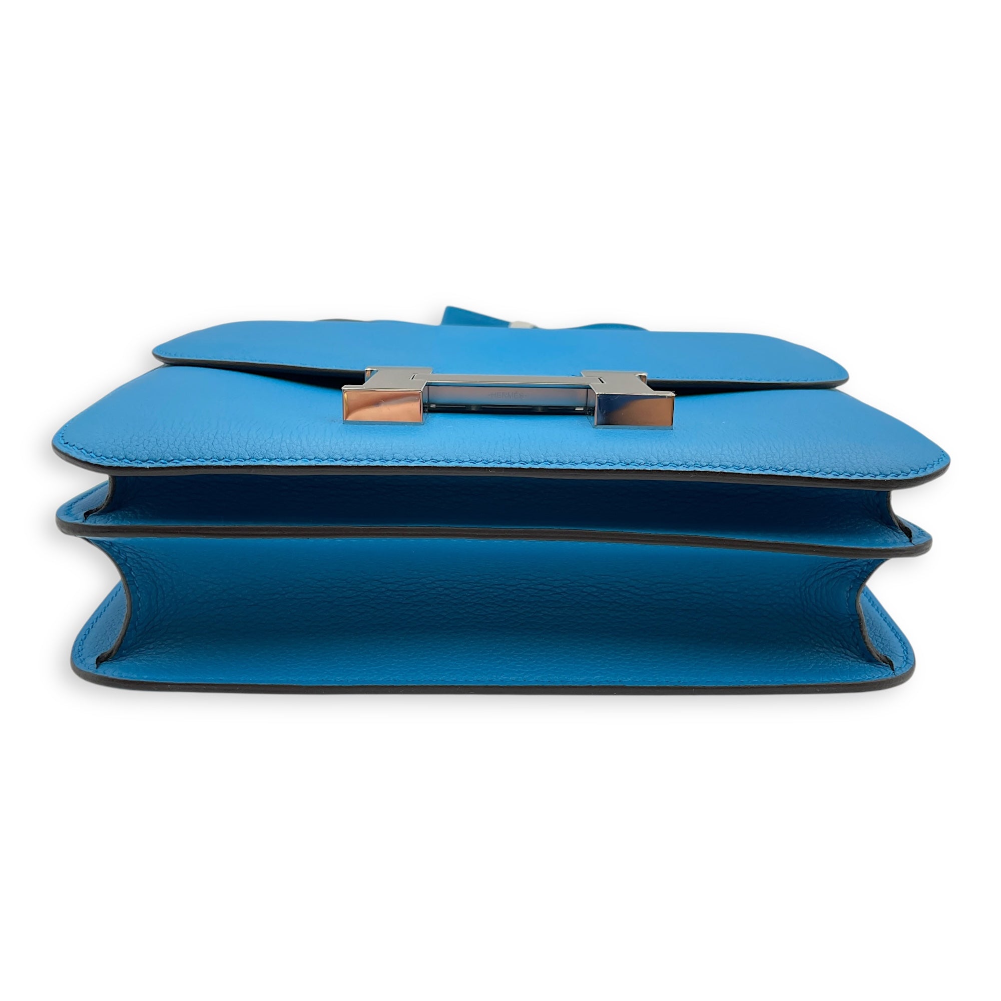 Constance 24 Blue Zanzibar in Evercolor, Palladium hardware