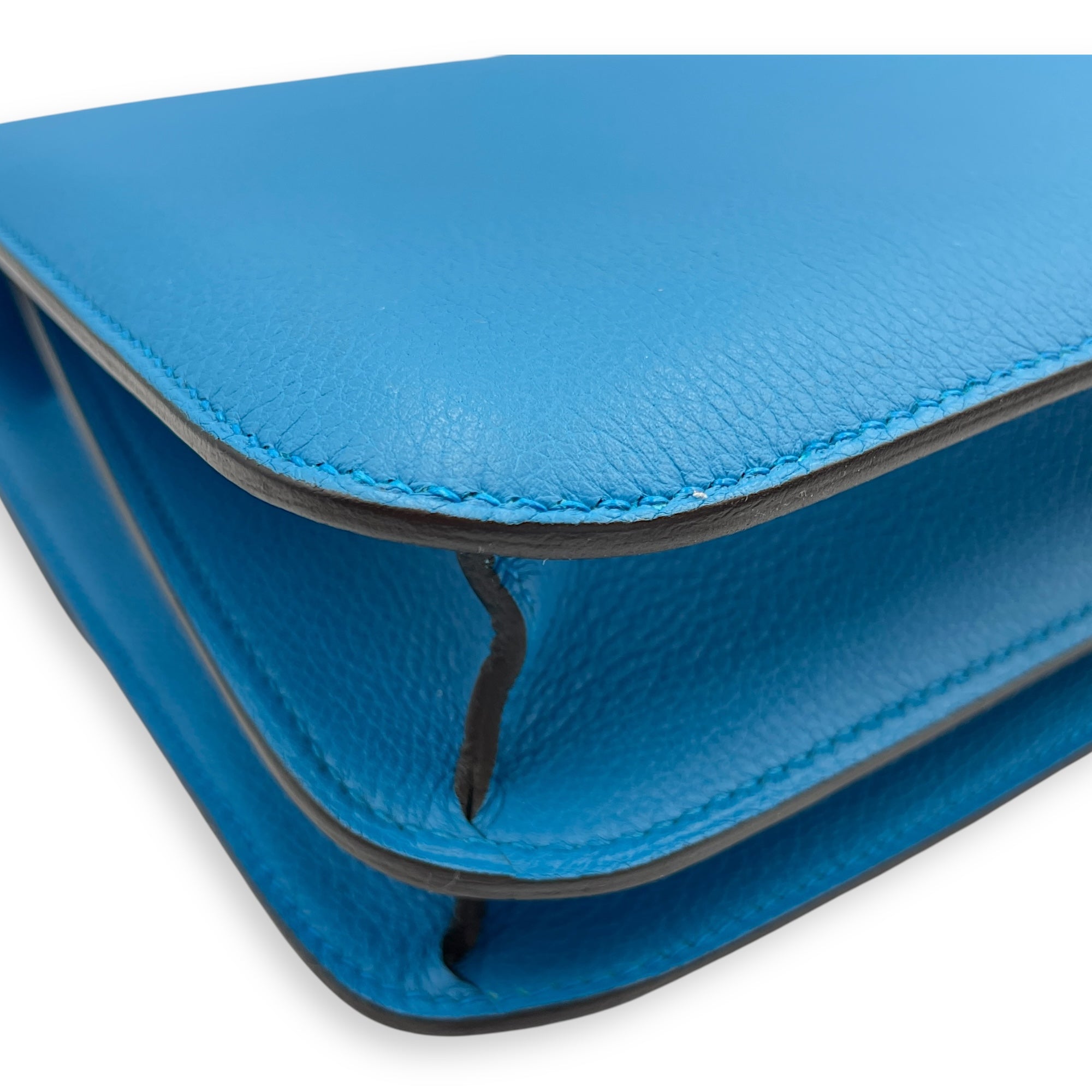 Constance 24 Blue Zanzibar in Evercolor, Palladium hardware