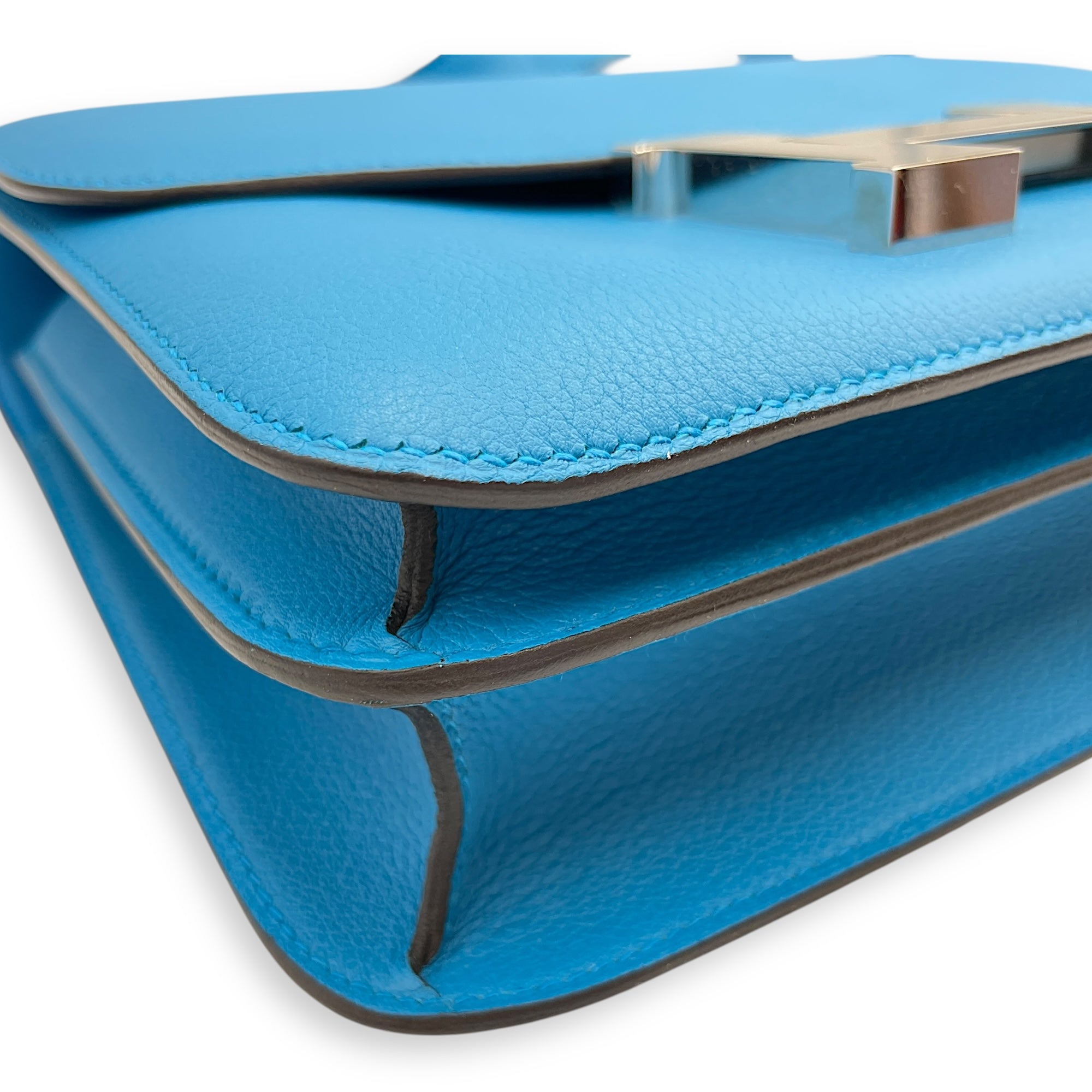 Constance 24 Blue Zanzibar in Evercolor, Palladium hardware