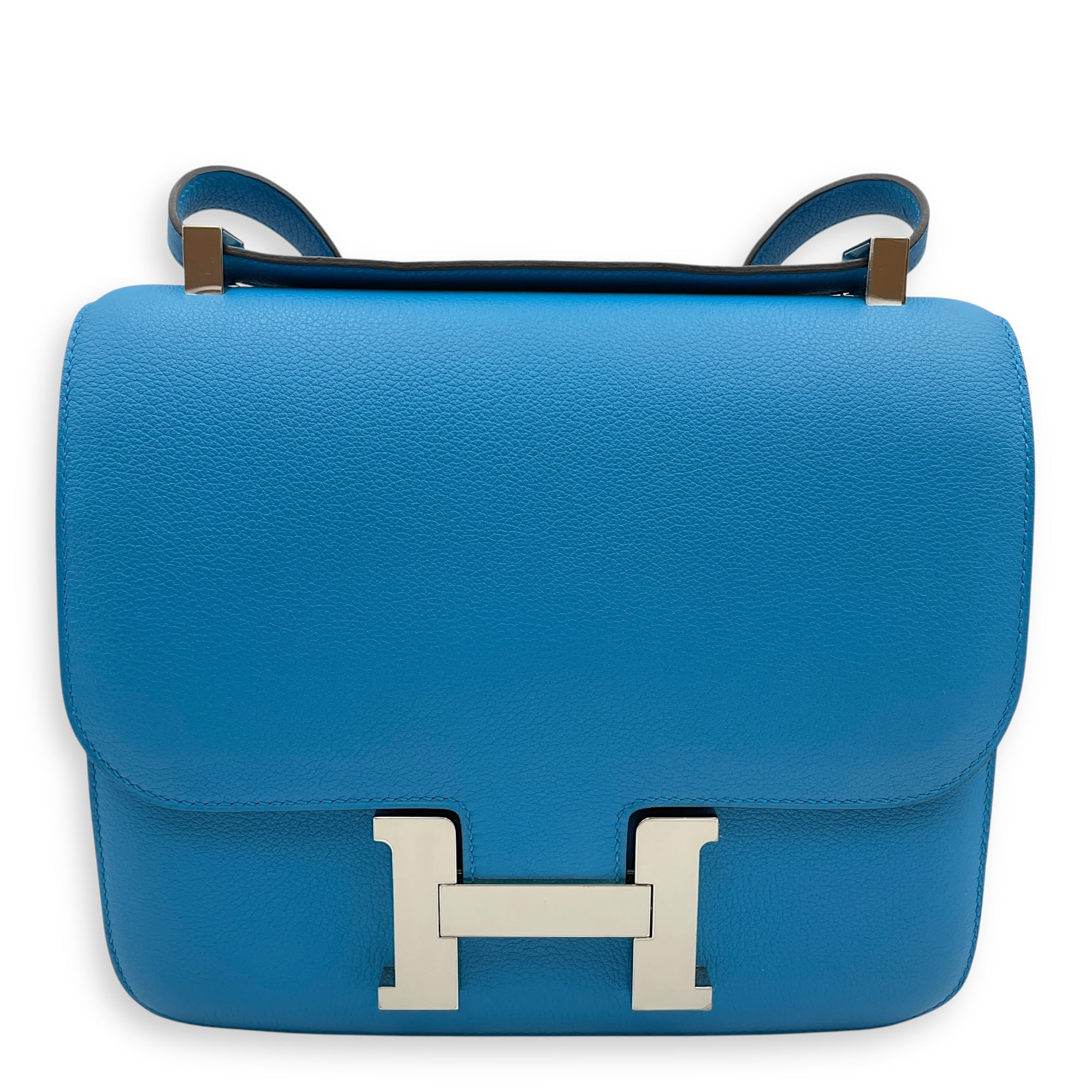 Constance 24 Blue Zanzibar in Evercolor, Palladium hardware