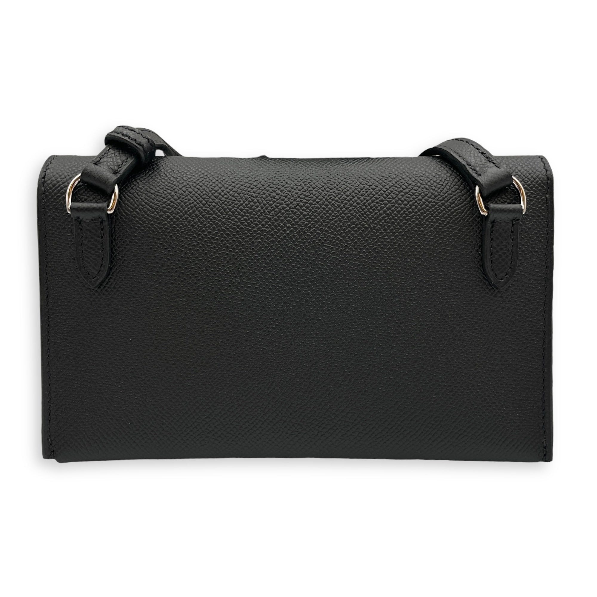 Hermesnap Black in Epsom, Palladium hardware