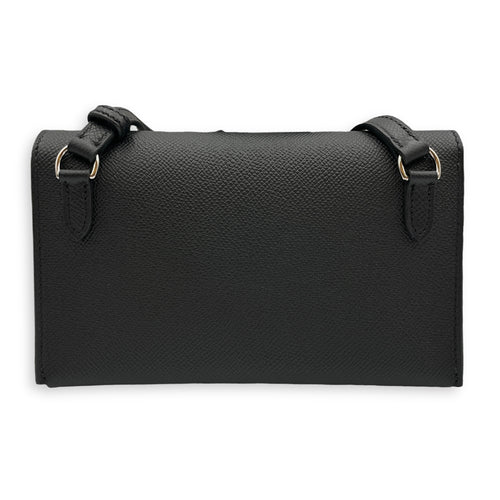 Hermesnap Black in Epsom, Palladium hardware