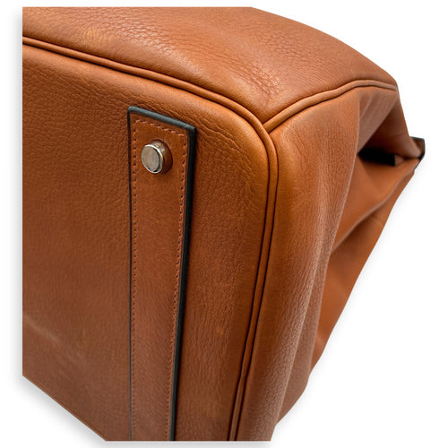HAC 40 Cuivre in Taurillon Saddle, Brushed Palladium hardware