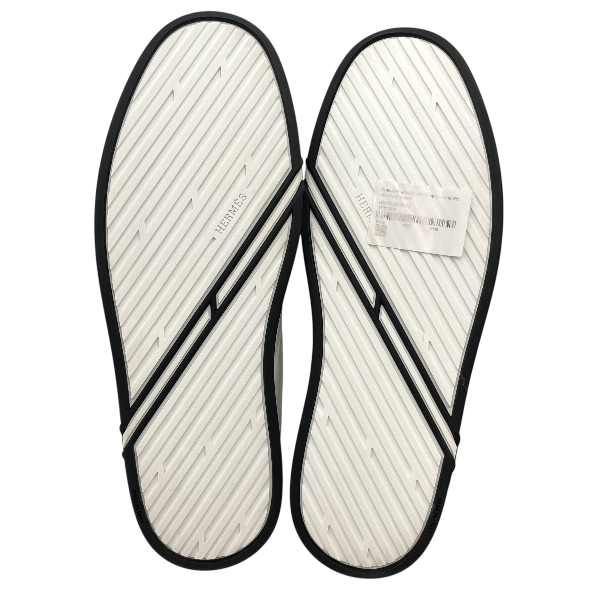 Kiddy Slip-on Sneaker. Sz: 42.5 Blanc Sneakers in Cherve Leather