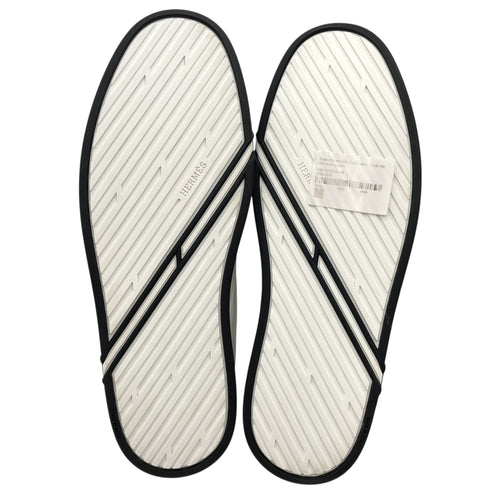Kiddy Slip-on Sneaker. Sz: 42.5 Blanc Sneakers in Cherve Leather