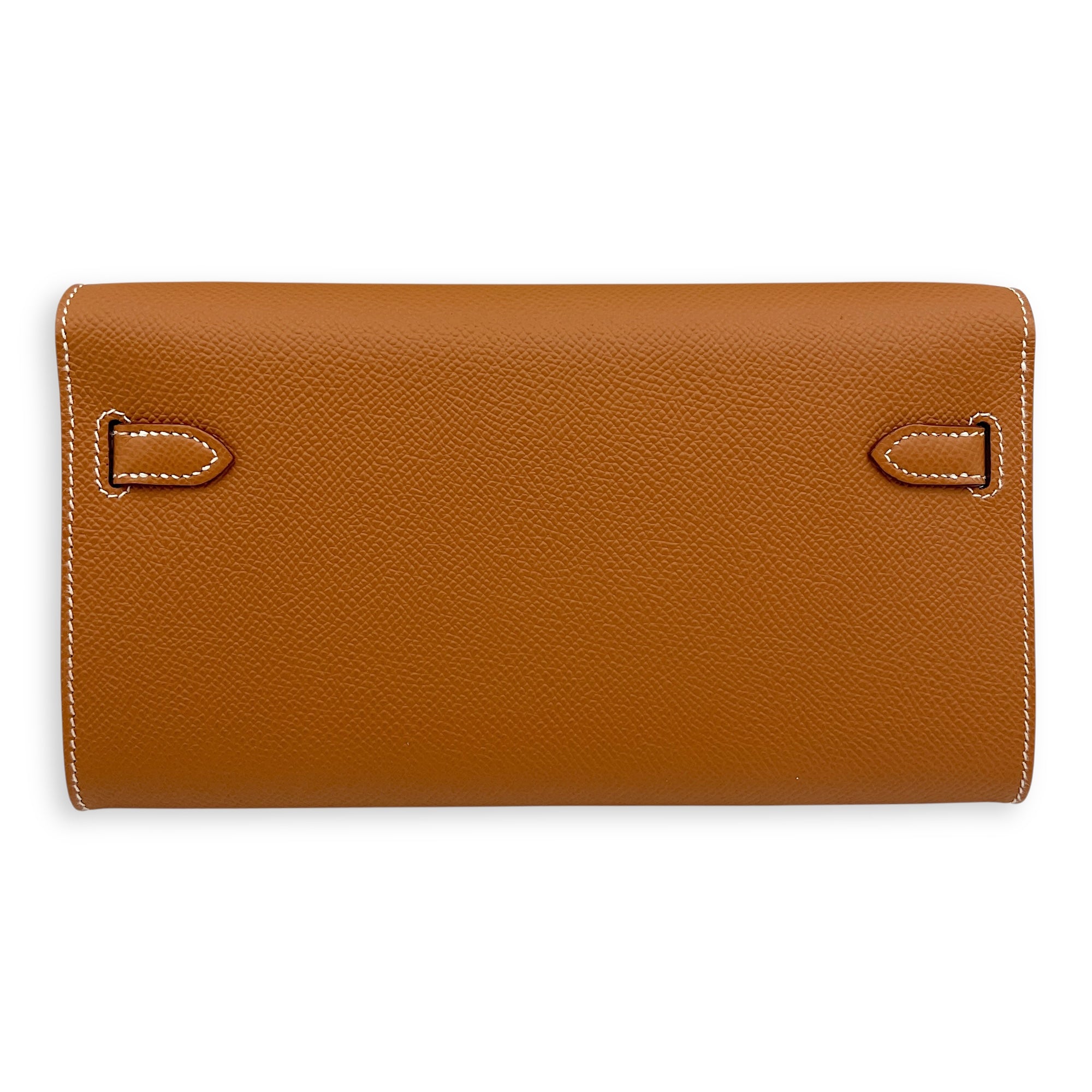 Kelly To Go Gold Crossbody Bag in Epsom, Gold hardware