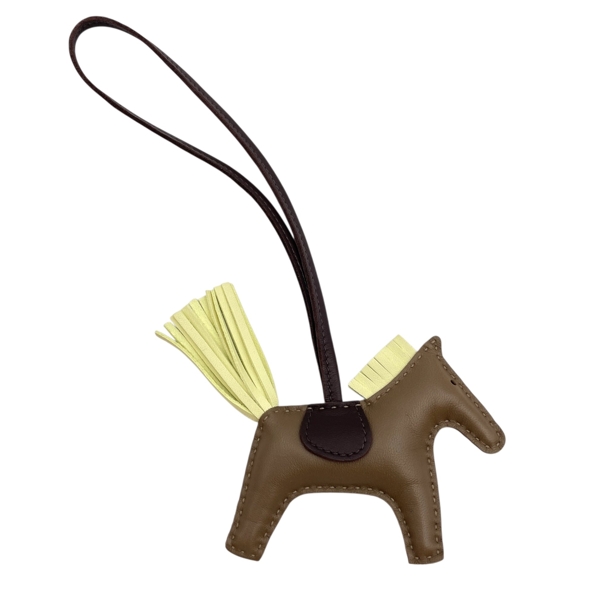 Rodeo PM Etoupe/Jaune Milton/Rouge Sellier Bag Accessory in Milo/Swift