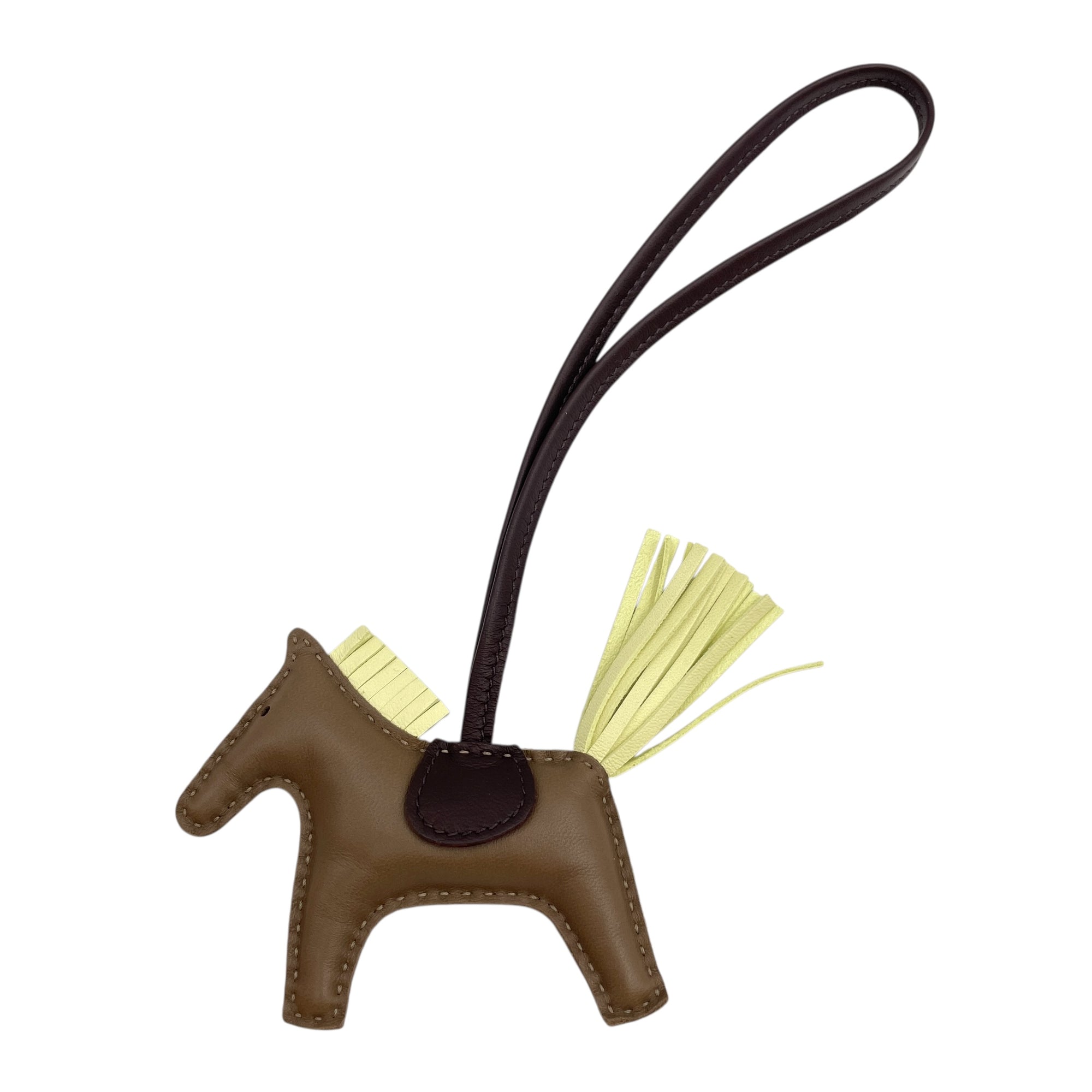 Rodeo PM Etoupe/Jaune Milton/Rouge Sellier Bag Accessory in Milo/Swift