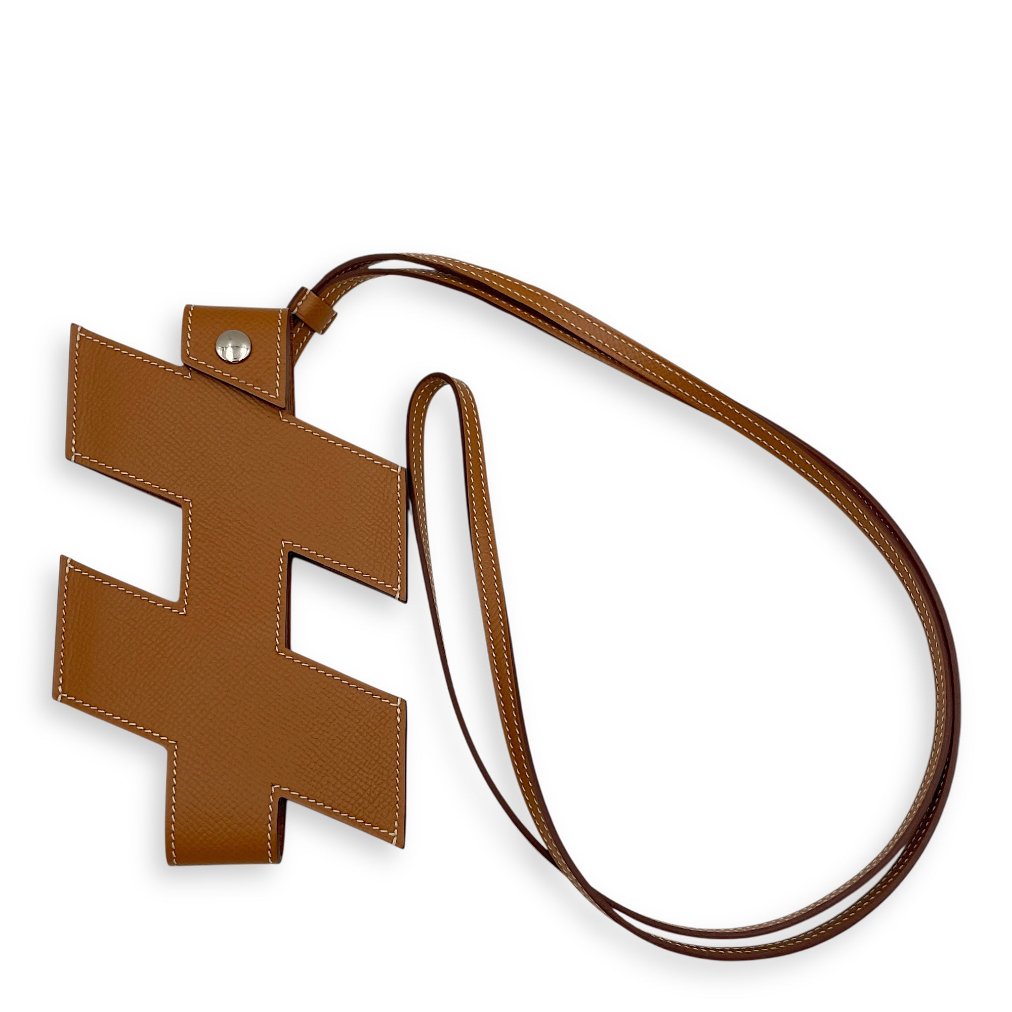 H-Tag Gold Phone Case in Epsom