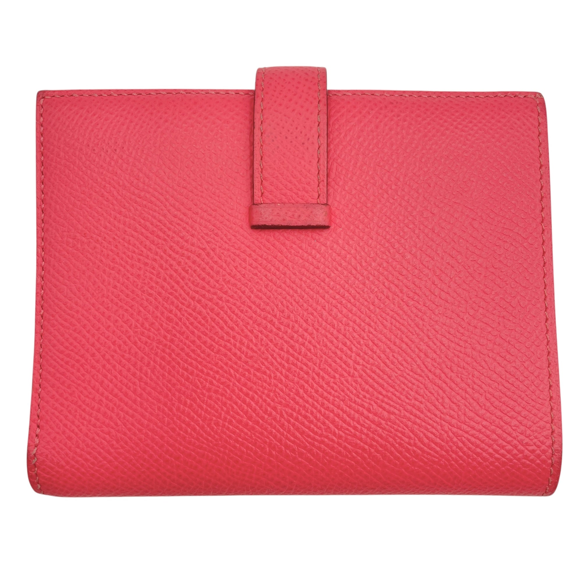 Bearn Compact Rose Azalee Wallet in Epsom Palladium hardware CL2506-13395 2