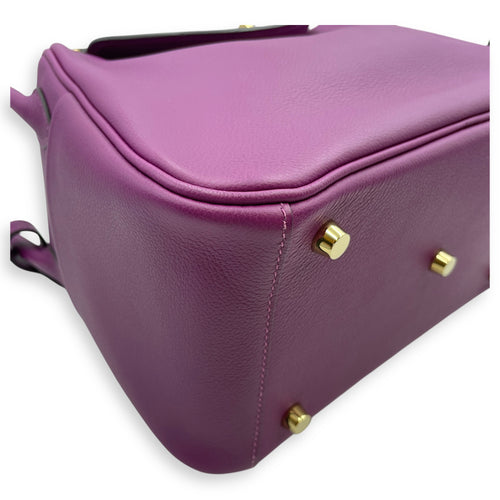 Lindy 26 Anemone in Evercolor, Gold hardware