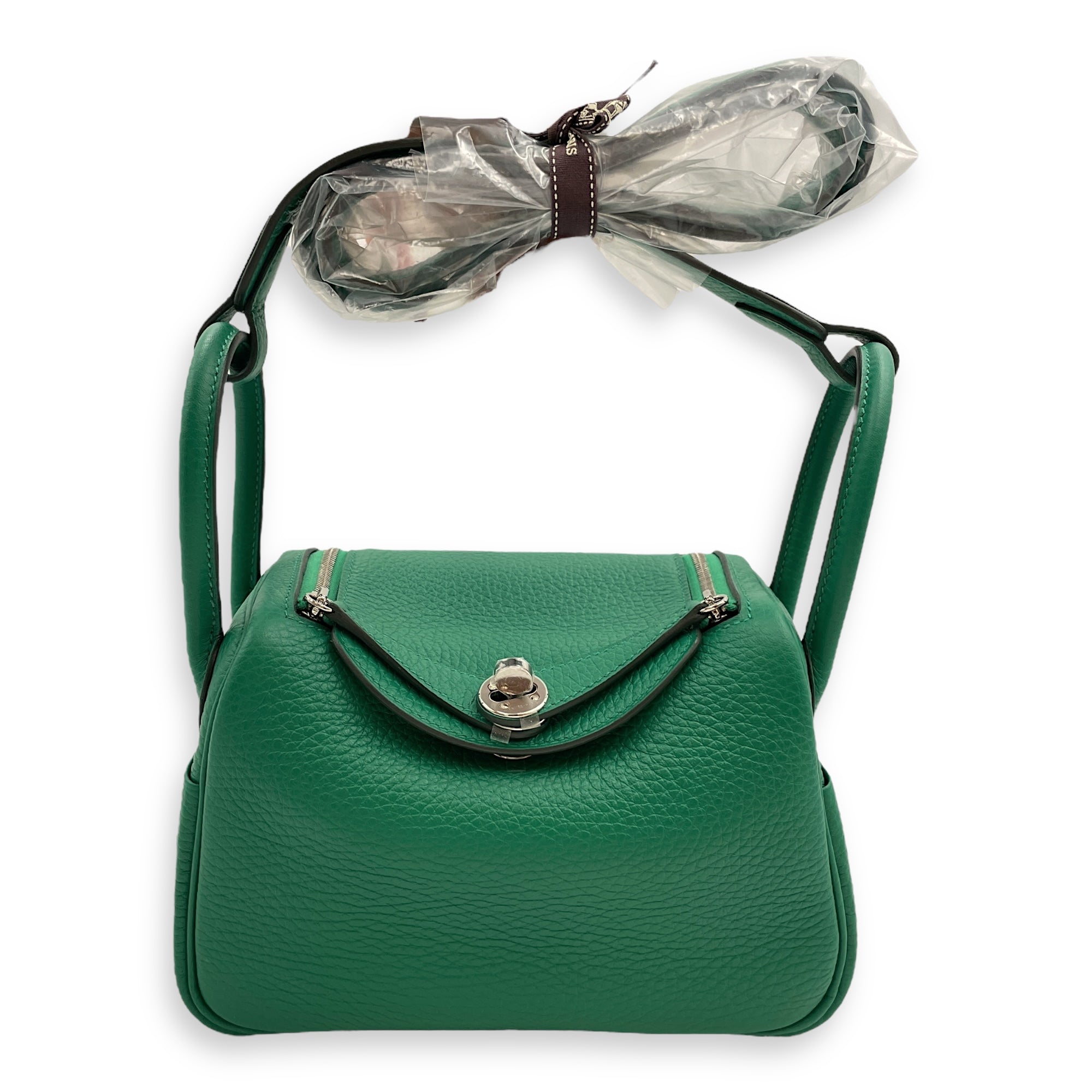 Lindy II Mini Vert Vertigo in Clemence, Palladium hardware