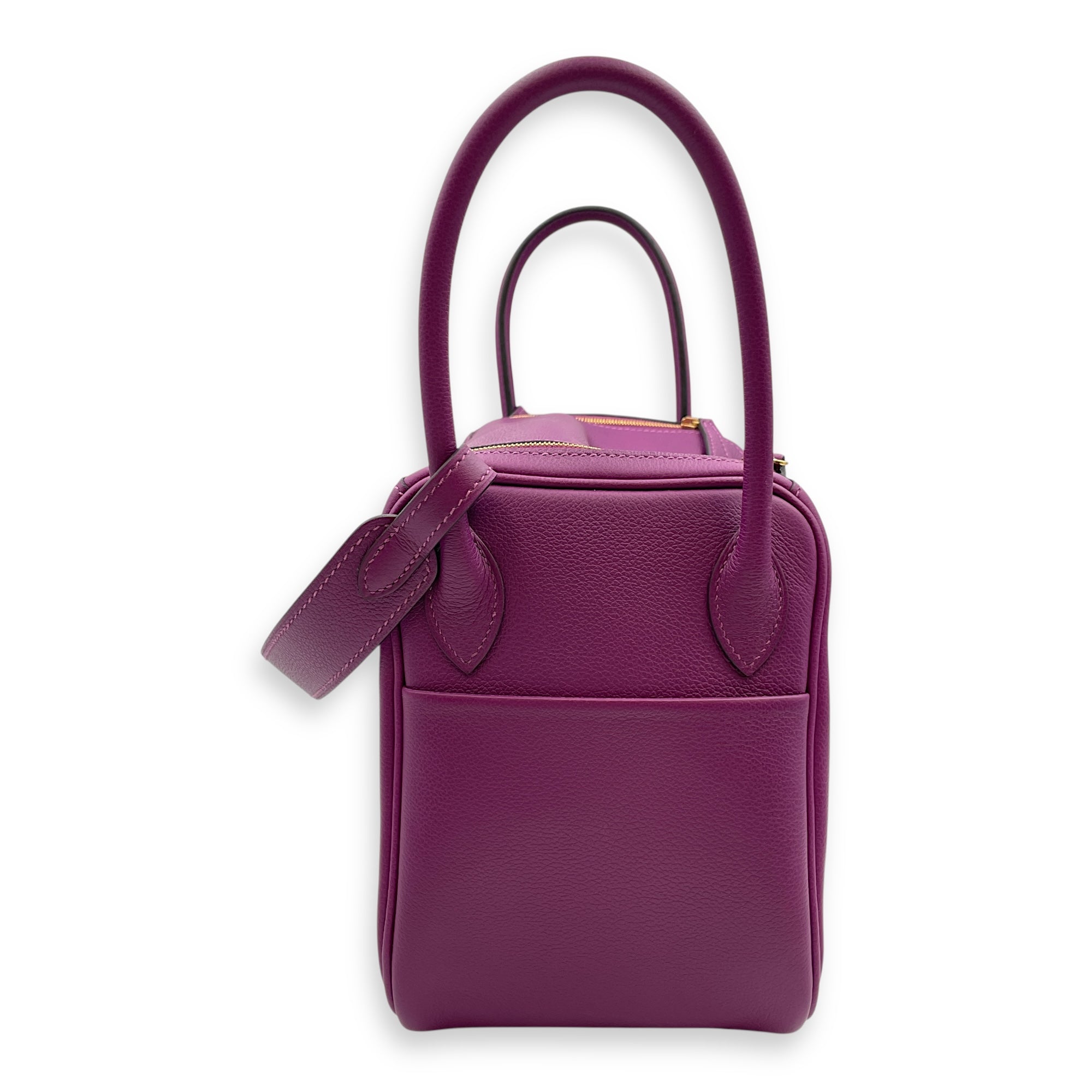 Lindy 26 Anemone in Evercolor, Gold hardware