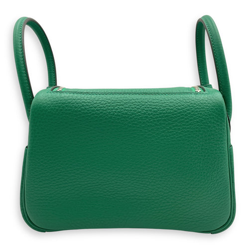 Lindy II Mini Vert Vertigo in Clemence, Palladium hardware