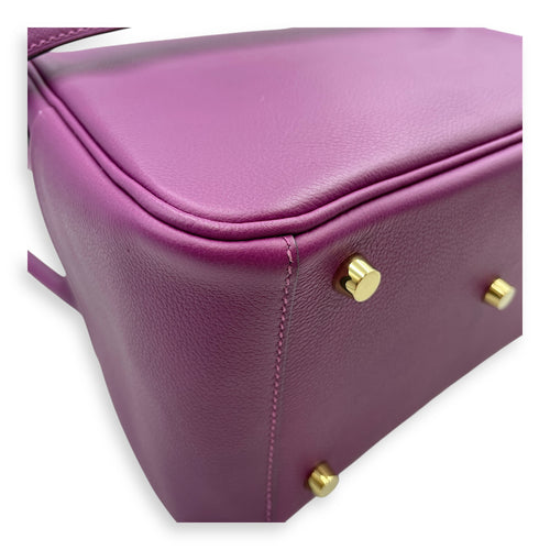 Lindy 26 Anemone in Evercolor, Gold hardware