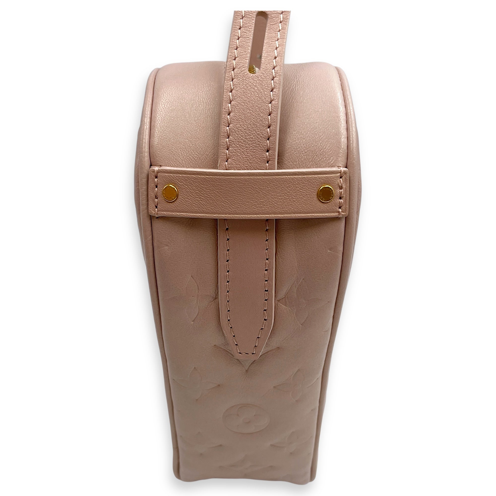 Monogram Fall In Love Sac Coeur Pale Pink Crossbody Bag in Calfskin Gold hardware CL2506-13452 3