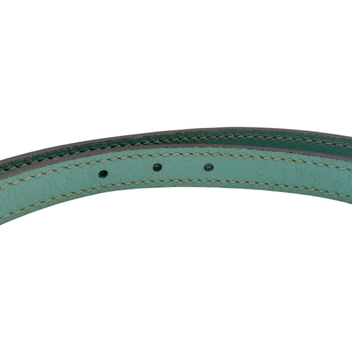 H belt kit. 13mm by 80cm Colvert/Blue atoll Belt in Epsom/Swift Palladium hardware