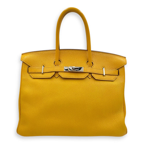 Birkin 35 Soleil in Togo Palladium hardware