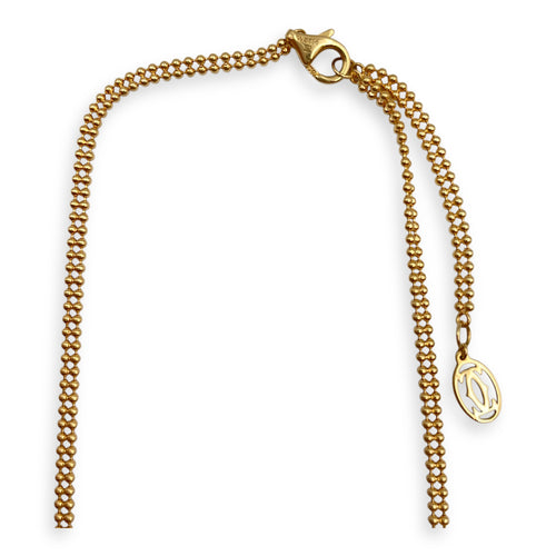 Trinity Medium Model Necklace in Gold Hardware