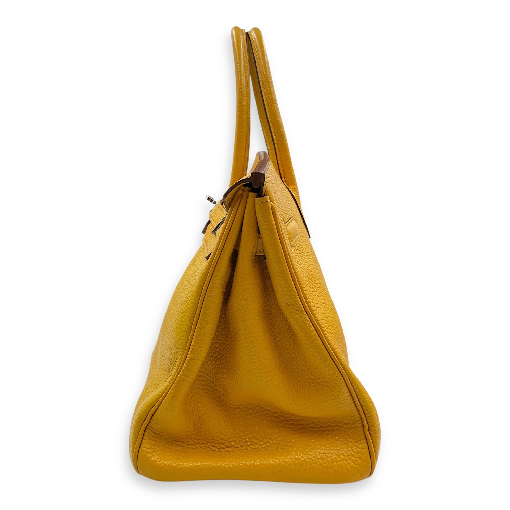 Birkin 35 Soleil in Togo Palladium hardware