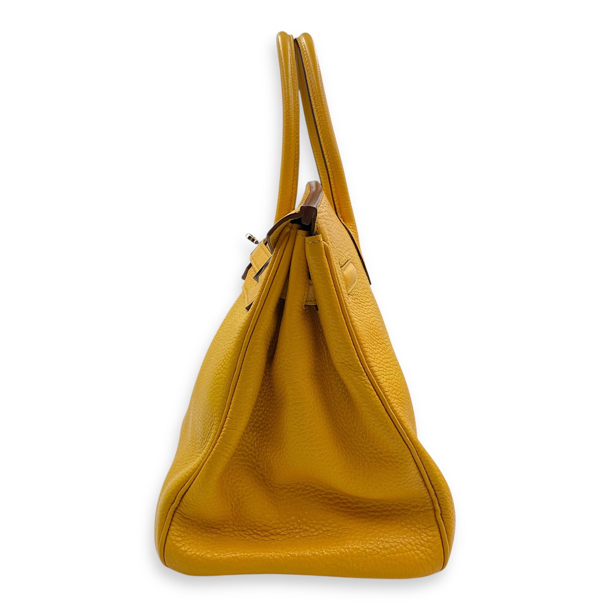 Birkin 35 Soleil in Togo, Palladium hardware