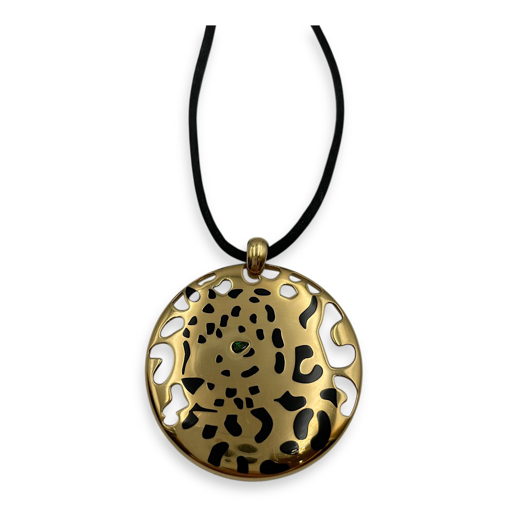 Panthere Pendant in Gold Hardware
