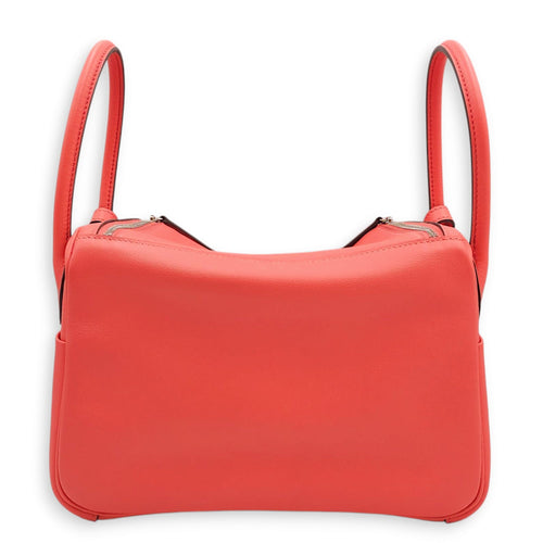 Lindy 26 Rose Texas in Evercolor Palladium hardware CL2506-13461 3