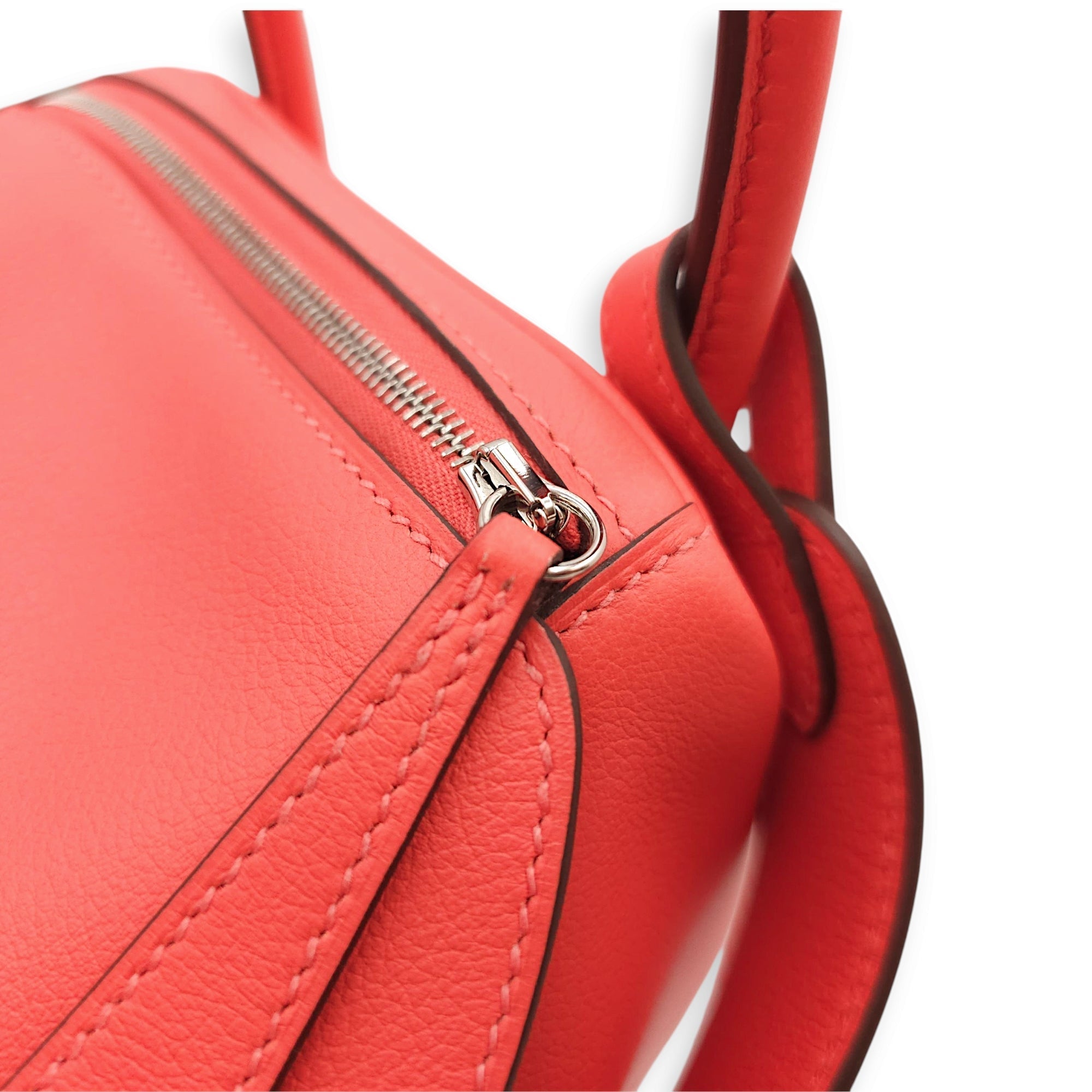 Lindy 26 Rose Texas in Evercolor Palladium hardware CL2506-13461 8