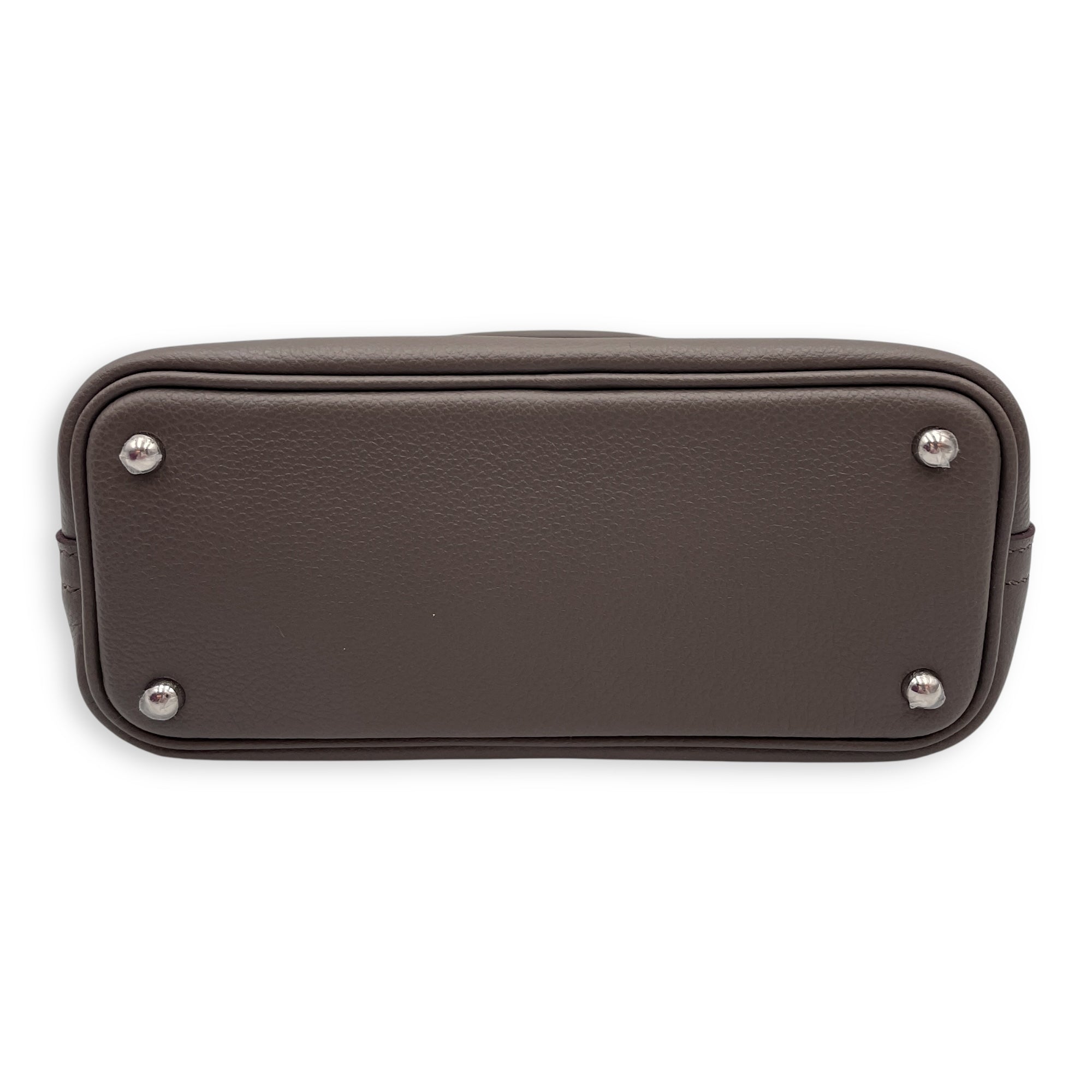 Bolide 1923 Mini Etain/Gris Tourterelle in Evercolor, Palladium hardware